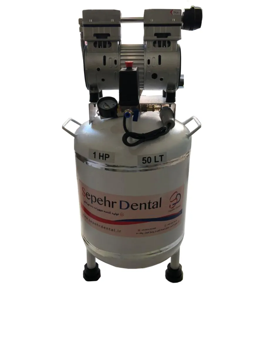 کمپرسور تک موتور50لیتری سپهر دنتال