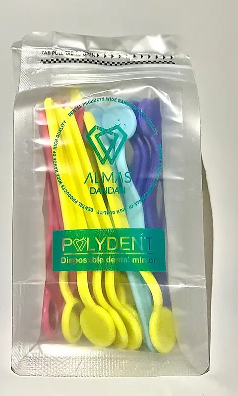 آینه یکبار مصرف الماس دندان(polydent)